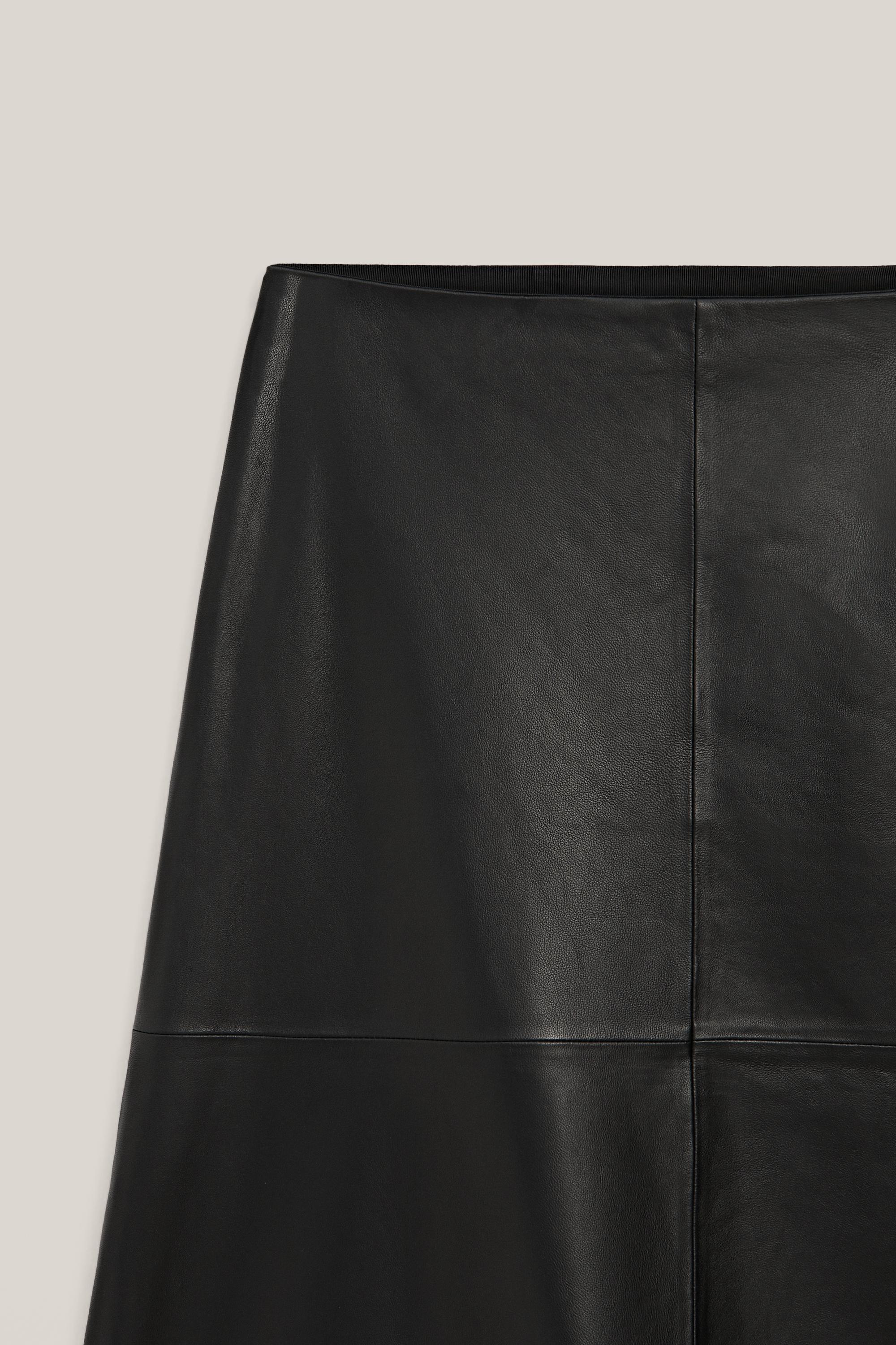 Nappa leather midi skirt - LIMITED EDITION